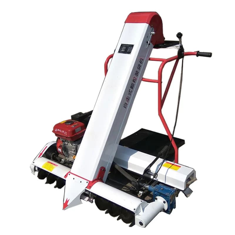 Fully automatic grain collection bagging machine, home appliance for harvesting grain, rice, wheat, and corn at the drying yard