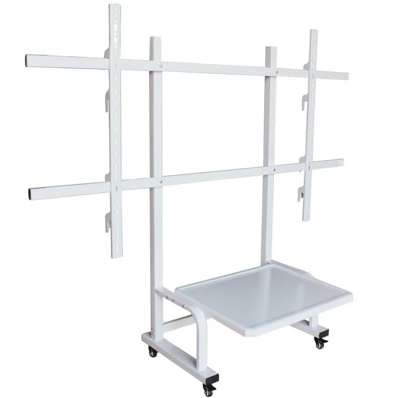 Applicable to 100/120 inch laser screen hard screen soft screen LCD TV mobile bracket floor cart