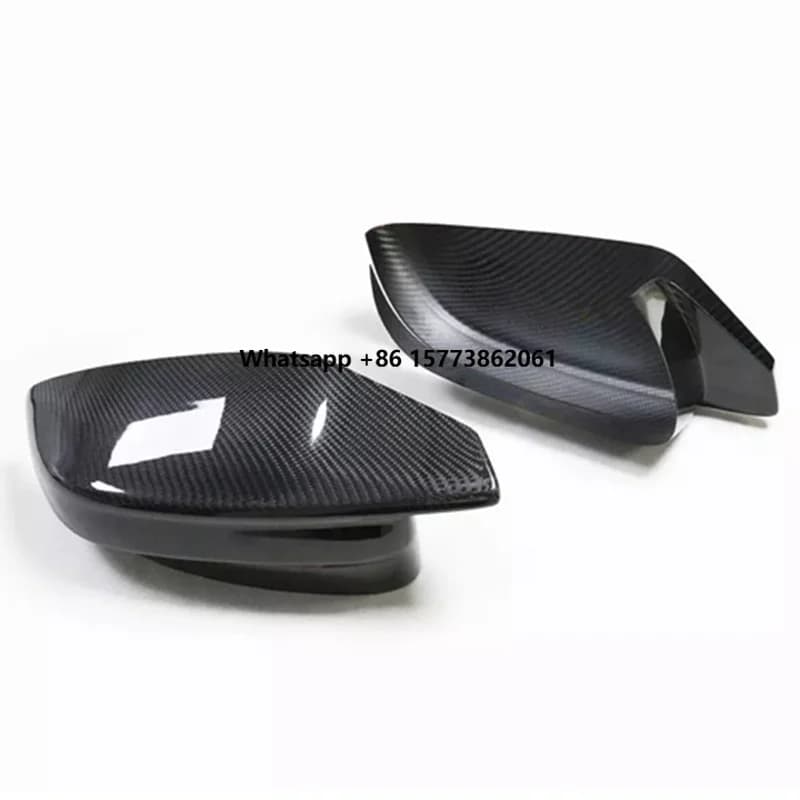 M Style Carbon Fiber Car Parts Side Mirror Cover for  3 4 Series G80 M3 G82 M4 2021 Carbon Mirror