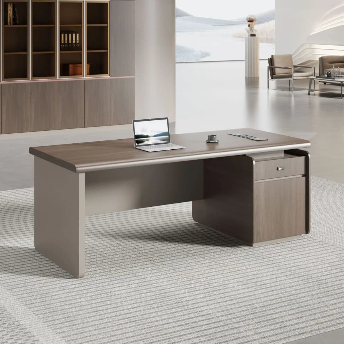 CEO Manager Contemporary Future Home Turkey Desk 160cm 1600 Furniture 2025