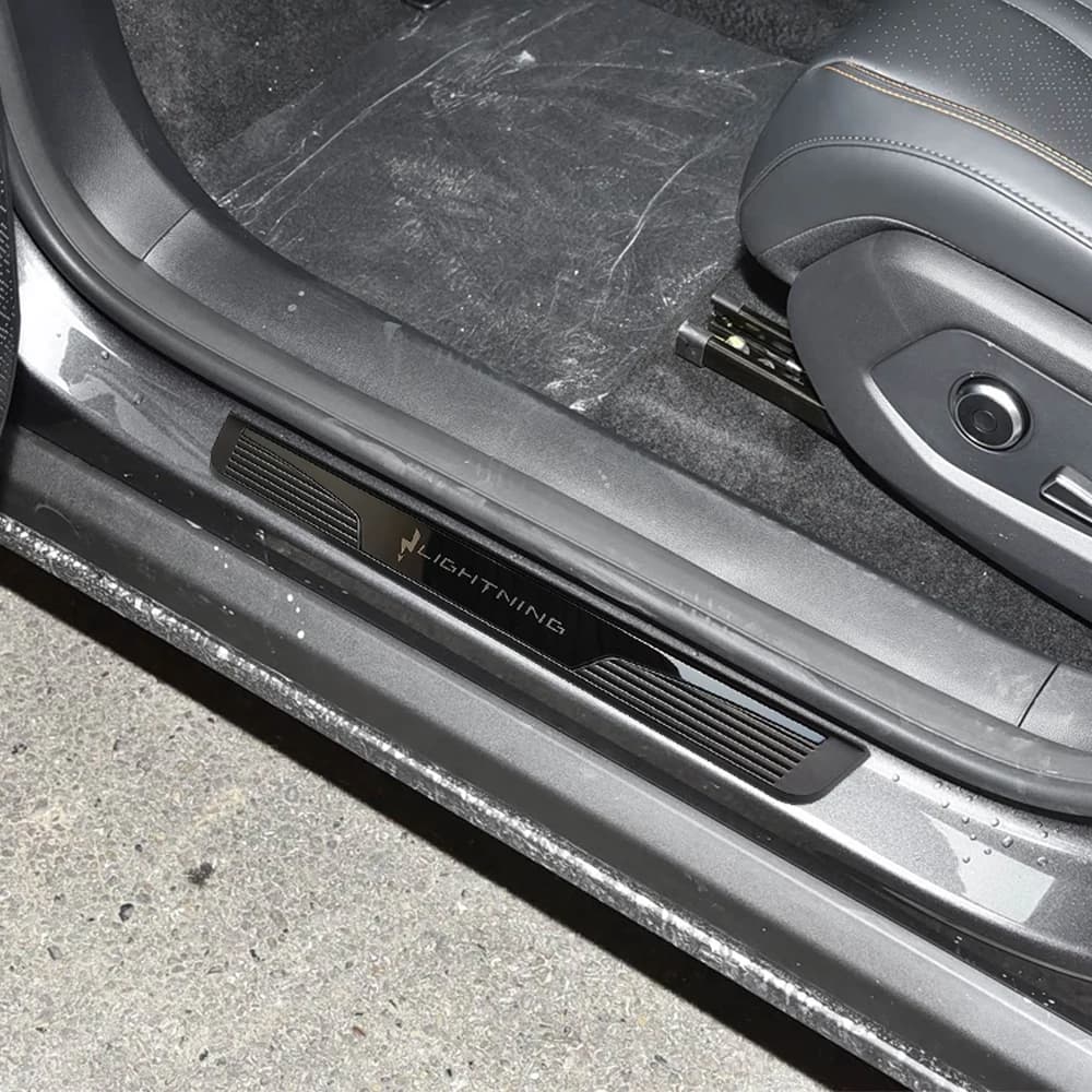 For Deepal S07 2023 2024 2025 2026 Car Accessories Threshold Trim Stickers Door Sill Plate Pedal Protection External Styling