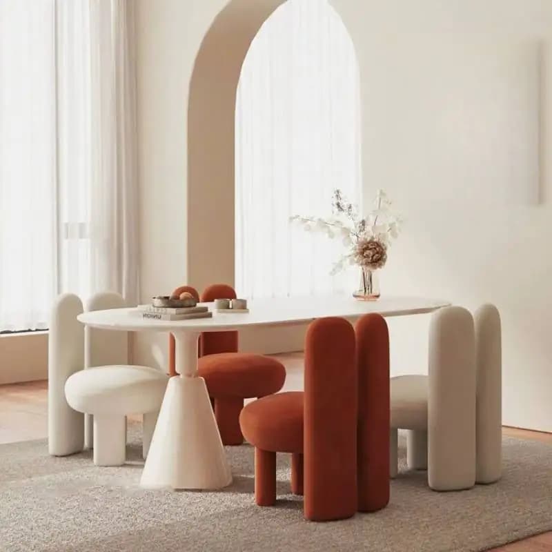 Modern Design Restaurant Tables Decor Minimalist Dinette Island Dinner Table Console Salon Muebles Para Hogar Furniture Home