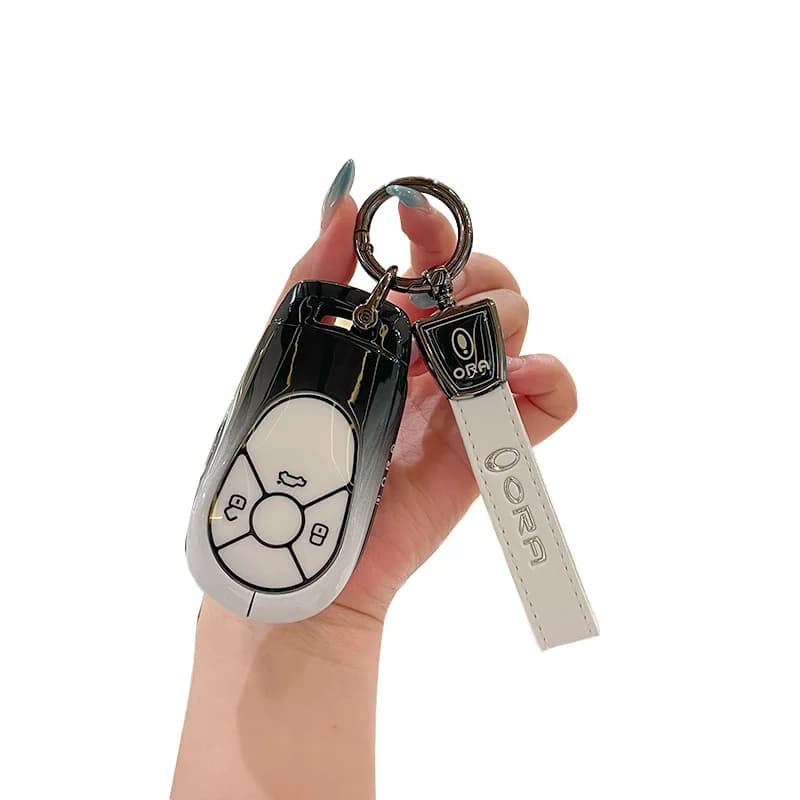 Premium Zinc Alloy Key Cover Case for ORA Good Cat/Black Cat/Lightning Cat/White Cat/Ballet Cat/GT - Protective Key Fob Shell