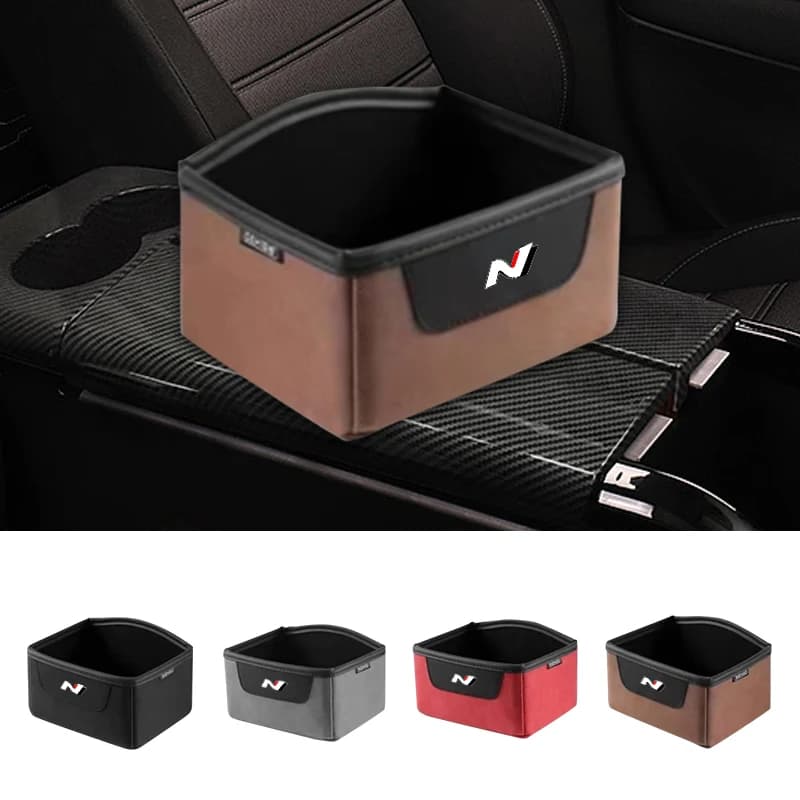 Car Trunk Organizer Box Console Tools Storage Case Bag Accessories For Hyundai I30 I20 IX35 I40 Tucson Getz Veloster Kona Elantr
