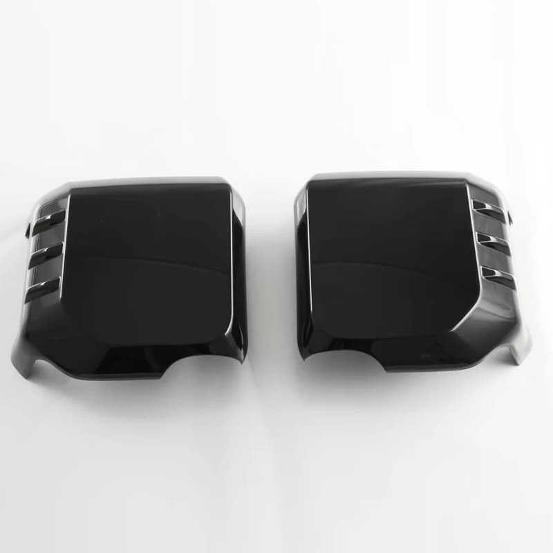 For Toyota Land Cruiser Prado LC250 J250 2024-2025 Door Mirror Cover Chrome Black Carbon Fiber Color Car Styling Accessories