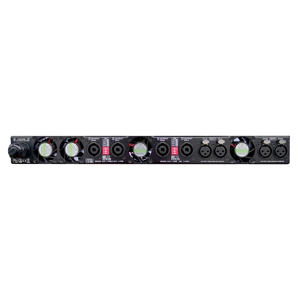Four Channel Class D Digital Power Amplifier Professional Sound System Professional Audio 4*2000W 8OHM