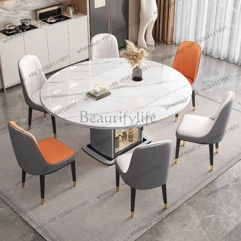 PG Luxury Modern Dining Table Nordic Gaming Kitchen Restaurant Coffee Lounge Dining Table Study Writing Muebles Salon Furniture