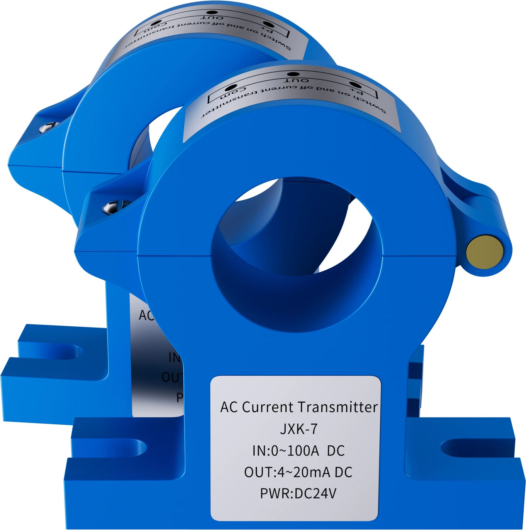 JXK-7 Hall Current Transmitter 4-20mA 0-10V 0-5V RS485 Current Transducer 0-100A 0-200A 0-500A 0-600A AC DC Current Sensor