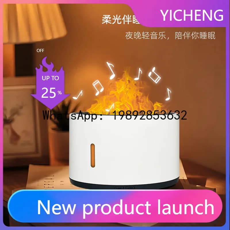 ZZ music usb diffuser humidifier smart essential oil fragrance humidifier aromatherapy machine household