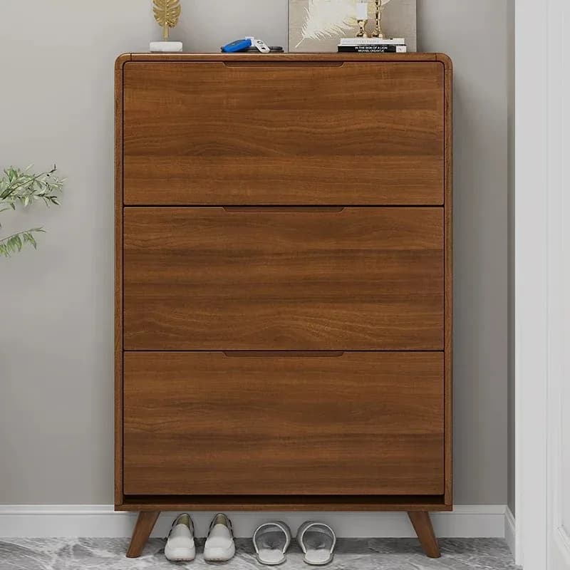 Fashion Vertical Shoe Cabinet Shoes Ultra Thin Rack Organizer Cupboards Mats Shoe Shelf Living Room Vintage Sapateira Home Decor