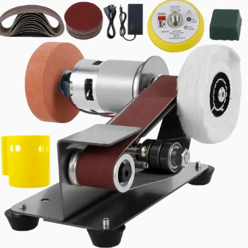 15 Degree Small Grinding and Polishing Belt Machine Knife Sharpener Grinder Electric Knife Sharpener