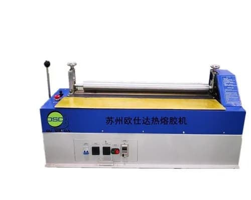 Hot Melt Glue Roller Coater Coating Machine for Paper PE EPE