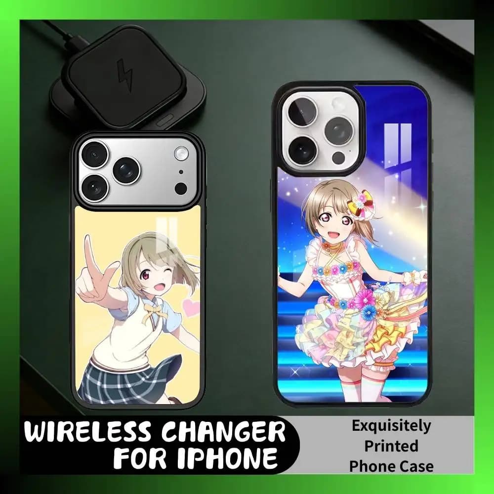 Love-LIVE k-Kasumi N-Nakasu  Phone Case For iPhone17,16,15,14,13 Plus,Pro Max Magnetic For Magsafe Wireless Charging