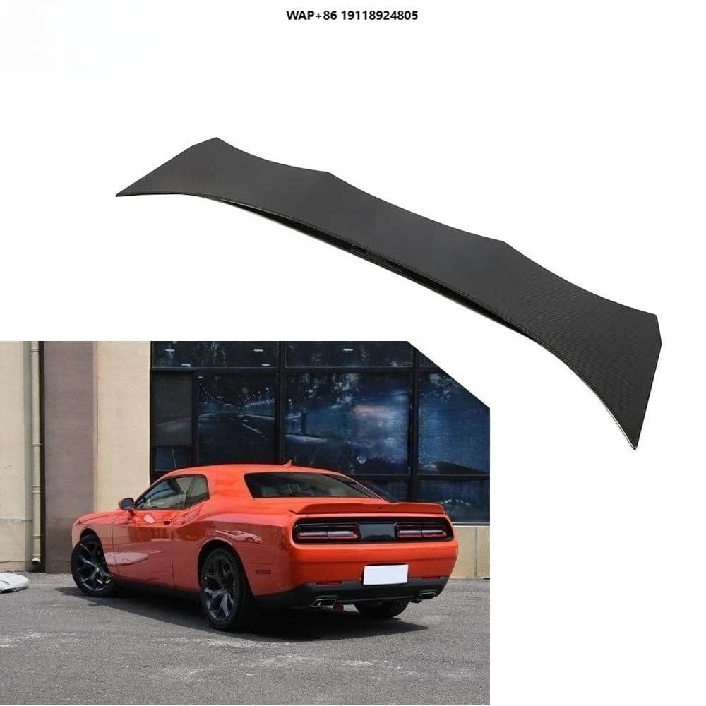 Carbon Fiber Car Trunk Spoiler for  Challenger Coupe 2-Door 2015-2018