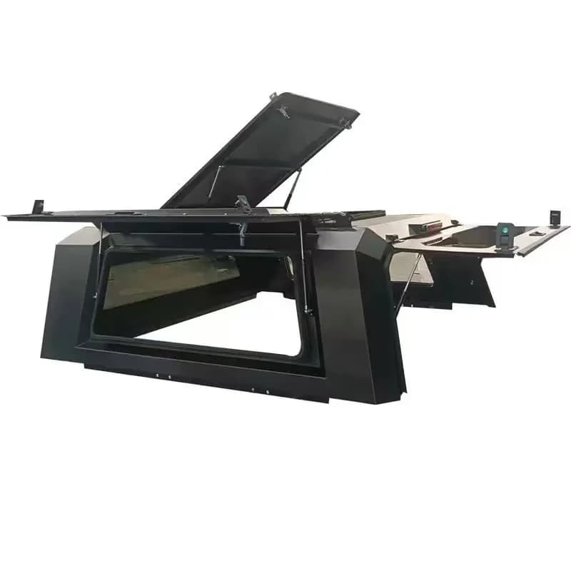 Thickened Manganese Steel High Trunk Manual Operation Parts Factory Direct Supply Modified Three-Door Pickup Truck Rear Cover