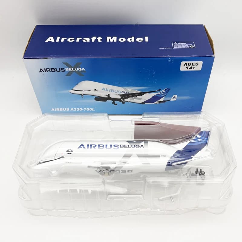 30CM a330 beluga xl 1/180 Scale Aircraft Resin Diecast Airplane Simulation Finished Souvenir Hobby Collection Display Gift