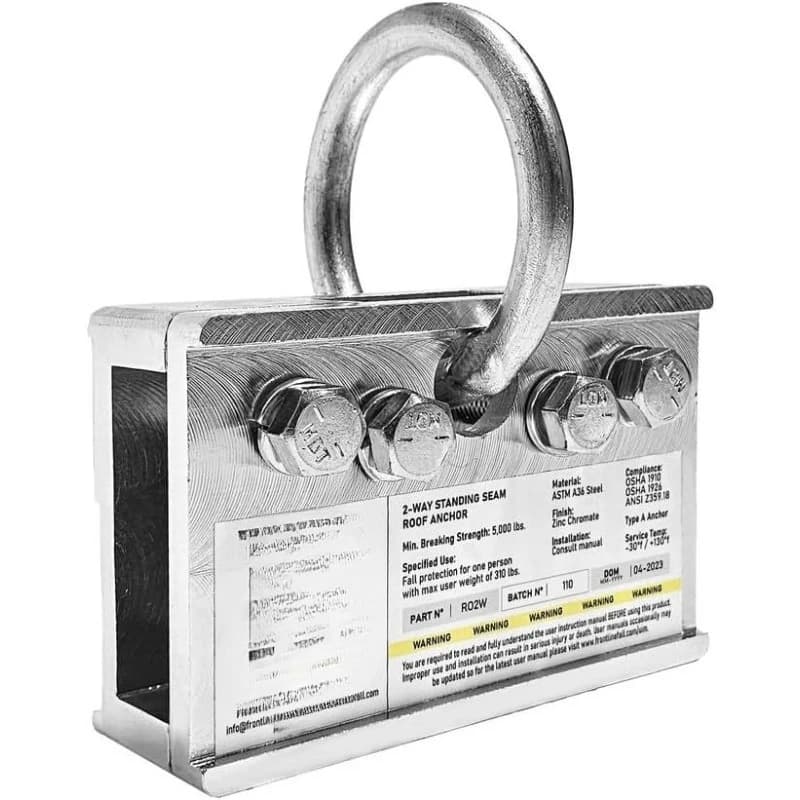 Drop protection Standing joint Roof anchor entrainment, anti-drop Roof safety belt