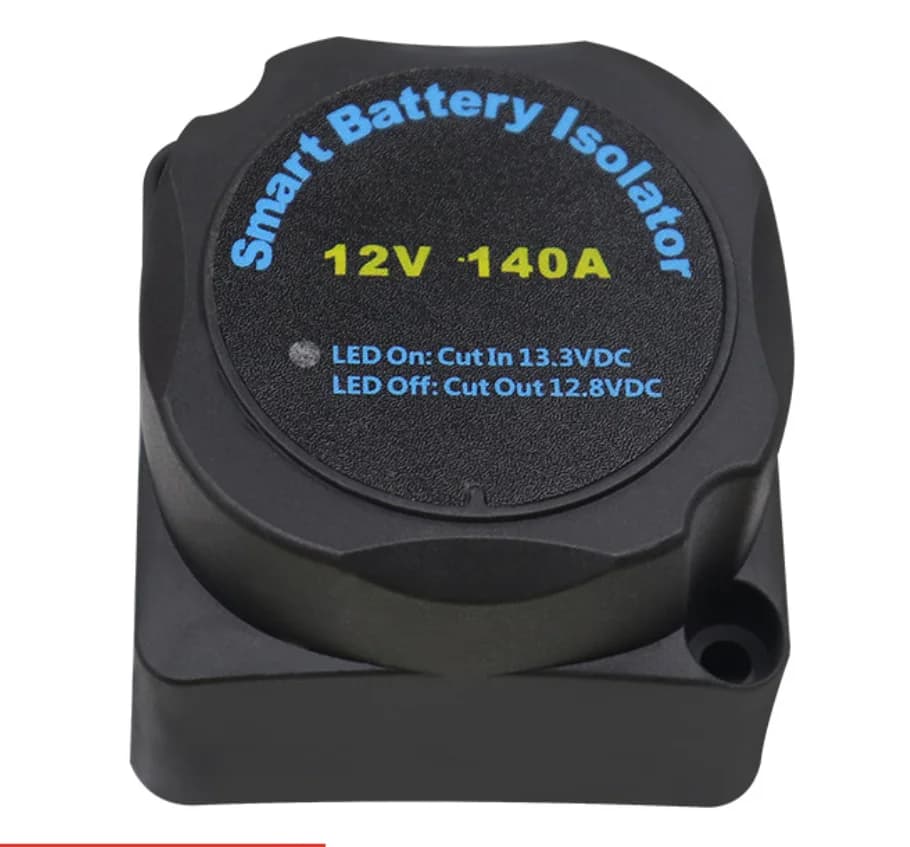 HEYRV RV Accessories 12V/24V 140A IP67 Intelligent Dual Battery Isolator