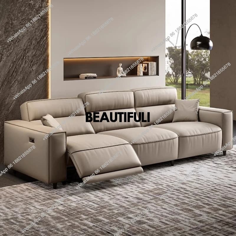 Luxury Living Room Electric Sofa Strong Headrest Luxury Apartments Recliner Chair Lazy Loveseat Woonkamerbanken Furniture