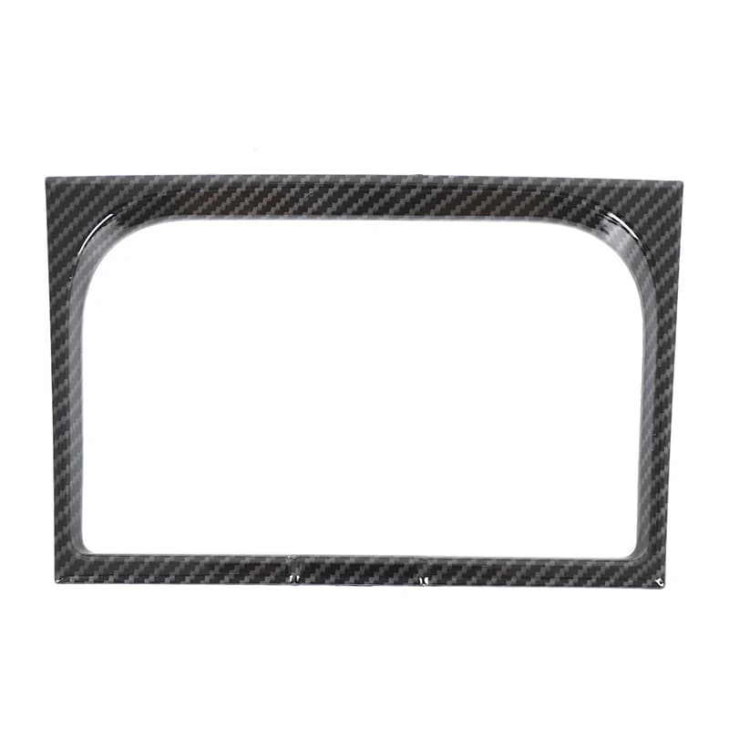 ABS Carbon Fiber 1Pcs For Land Rover Discovery Sports 2024+ Car central control water cup frame decoration sticker accessories