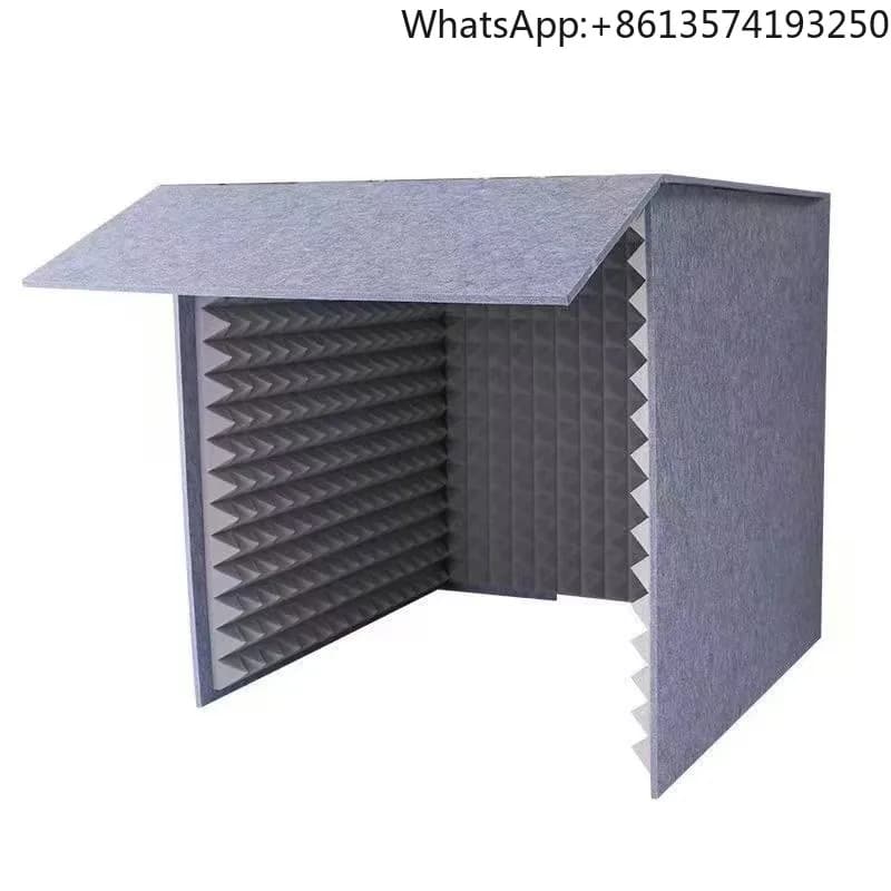 Portable Desktop Recording Studio Noise Reduction Cover for Home Office Reading Sound Insulation