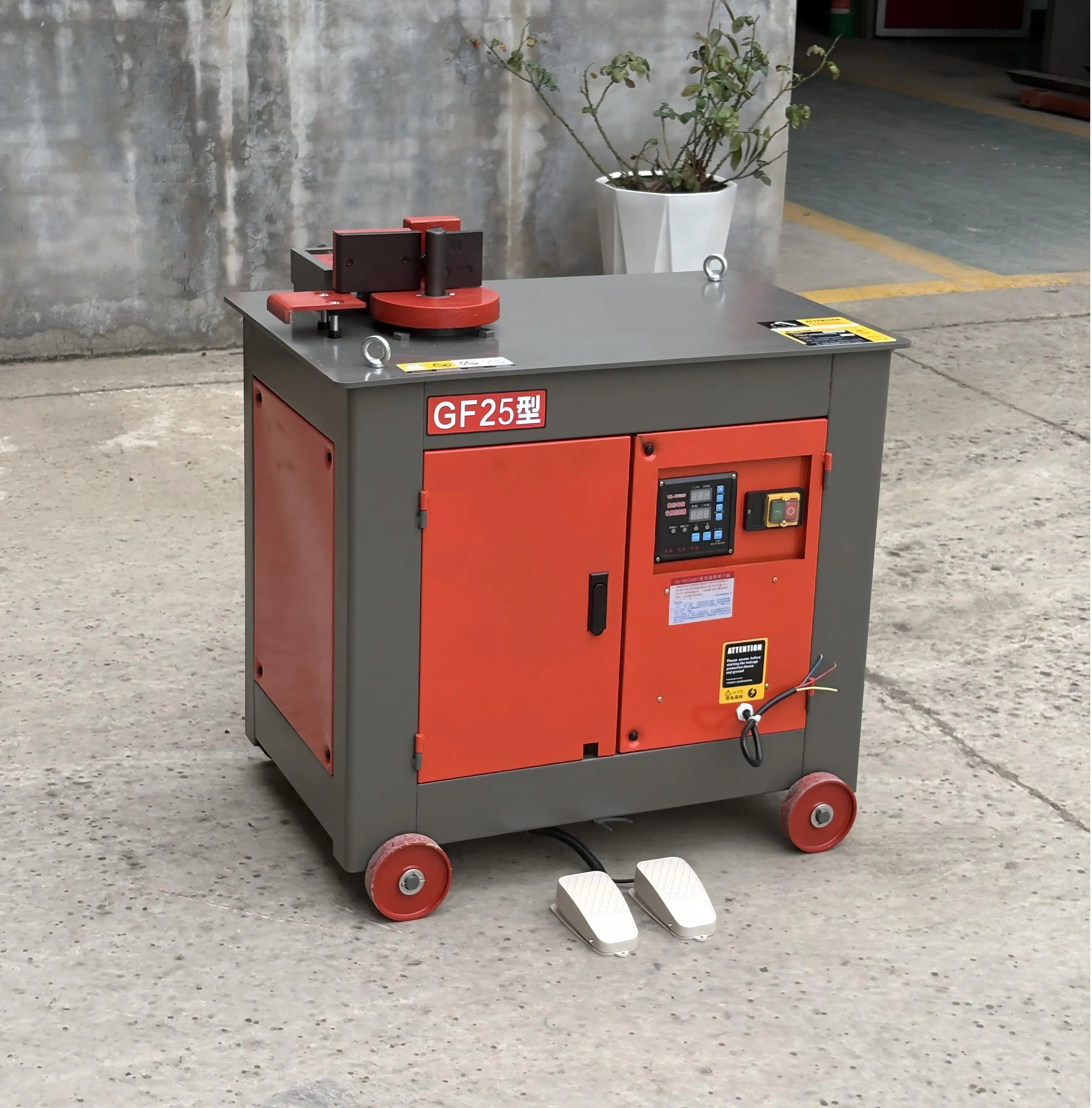 Diameter 4-25 mm Automatic bending machine Iron bending hoop Automatic numerical control Reinforcement stirrup bending machine