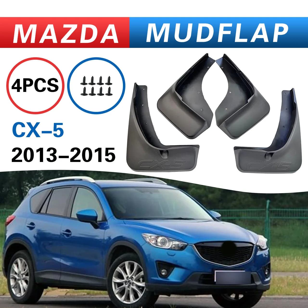 Suitable for Mazda CX-5 2013-2016 car tire fender fender skincar accessoriesmud flaps