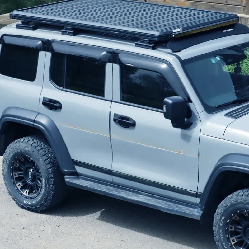 Retractable roof rack SUV roof crossbar trunk rack Heavy load expansion roof platform