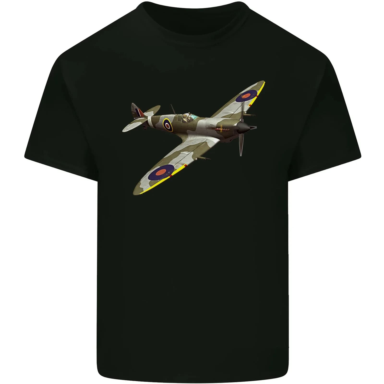 Eine Spitfire Anspruch Solo T-Shirt Tee Top Men's 100% Cotton Casual T-shirts Loose Top Size S-3XL