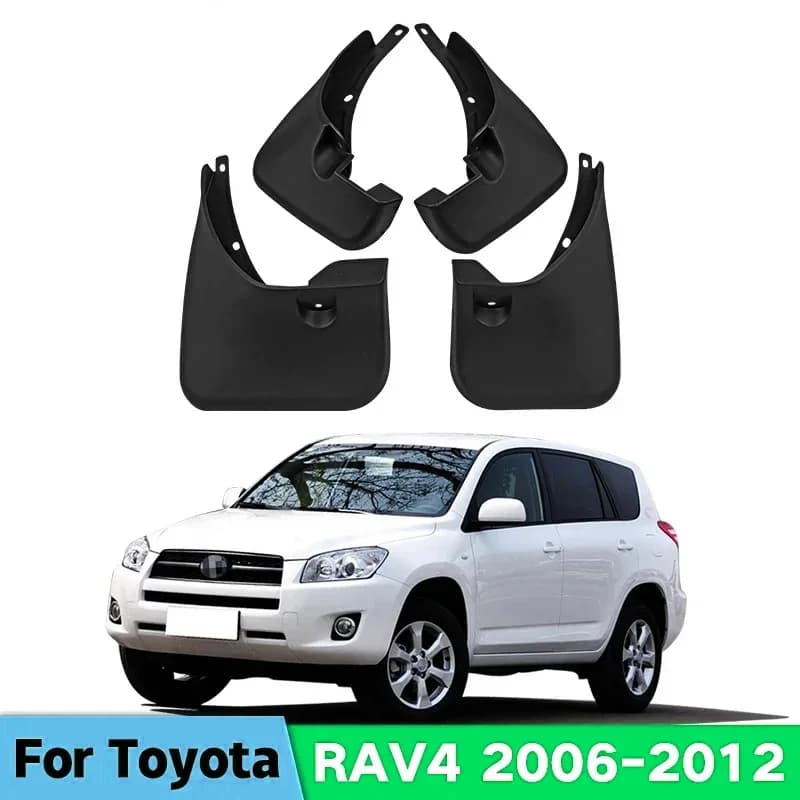 Car Fender  Mud Flaps For Toyota RAV4 2006-2012 XA30 Splash Guards MudFlaps Front Rear Mudguards  Auto Accessories