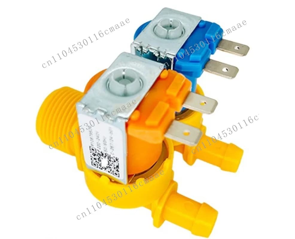 Suitable for The W10879504 Washing Machine Dual Inlet Valve, Washing Machine Water Inlet Solenoid Valve, and Water Inlet Valve