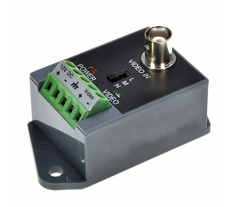CCTV Security Connector 1 Channel Active Video Balun Transceiver AHD CVI TVI CVBS CCTV BALUN