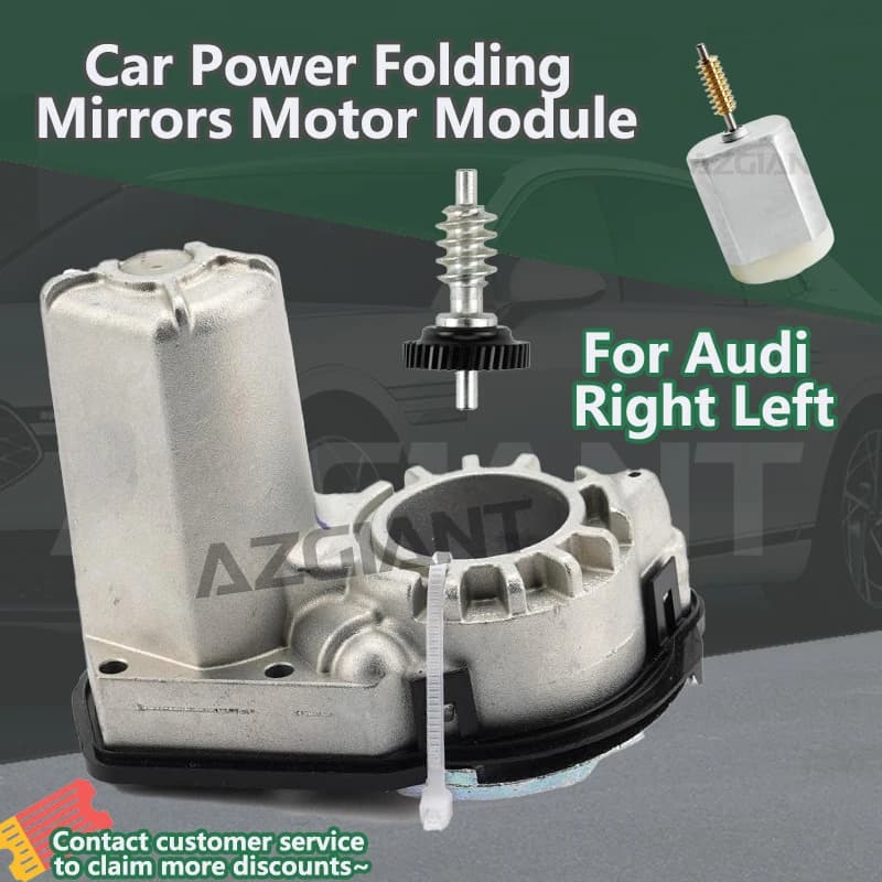 For Audi A6 C7/A5 Coupe 8T3/A6 C6 Allroad 4F C4 4G/A3 8P/A4 B8 Exclusive Part Car Power Exterior Folding Mirrors Motor Module