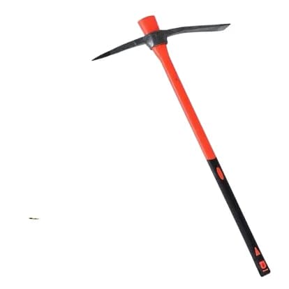 3.5kg Heavy Duty Tactical Pickaxe, Forged Steel Dual Head Rescue Pick for Excavation & Disaster Debris Clearing