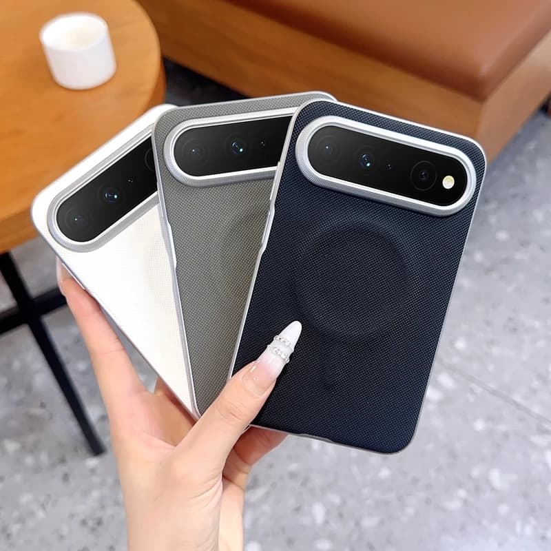 Fashion Phone Case For HuaWei Pura X View Magsafe Magnetic PC Hard Shell Protection Solid Color Shockproof Back Cover