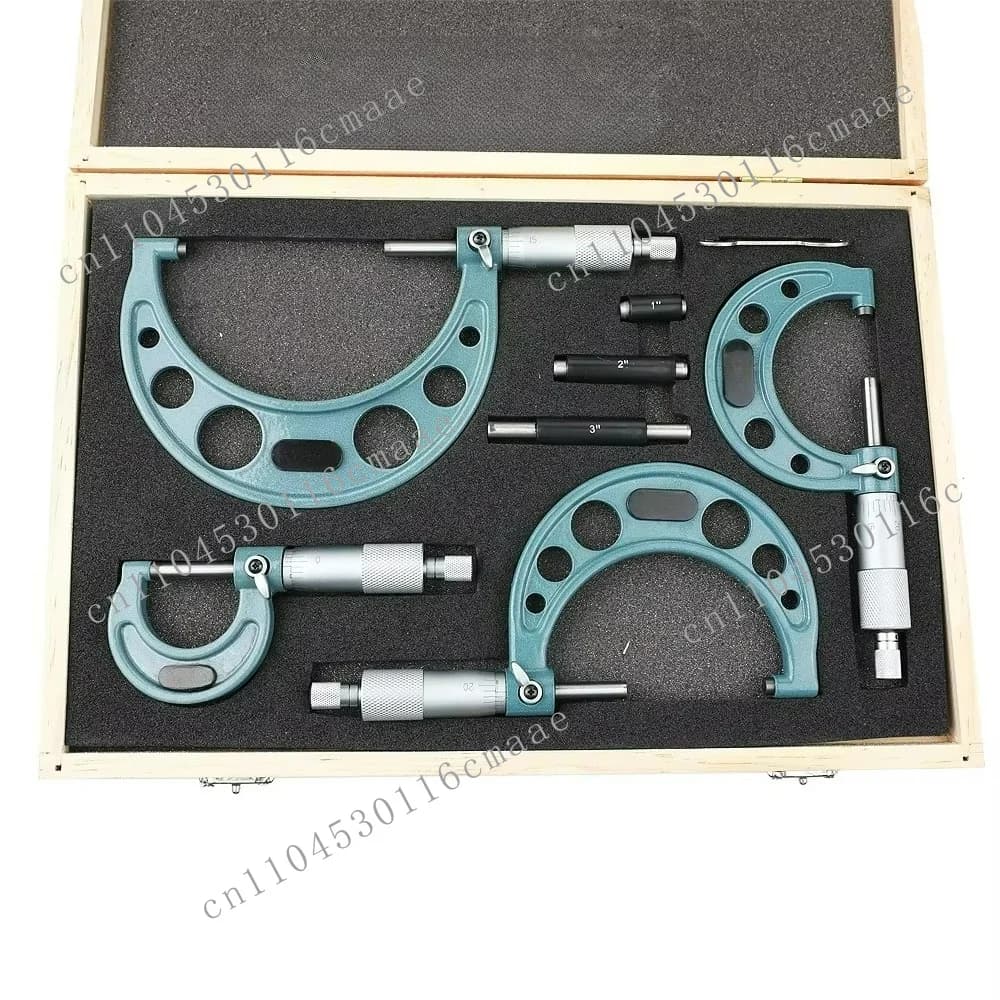 Suitable for Outer Diameter Micrometer Set, Spiral Micrometer Mechanical Micrometer, Metric Imperial