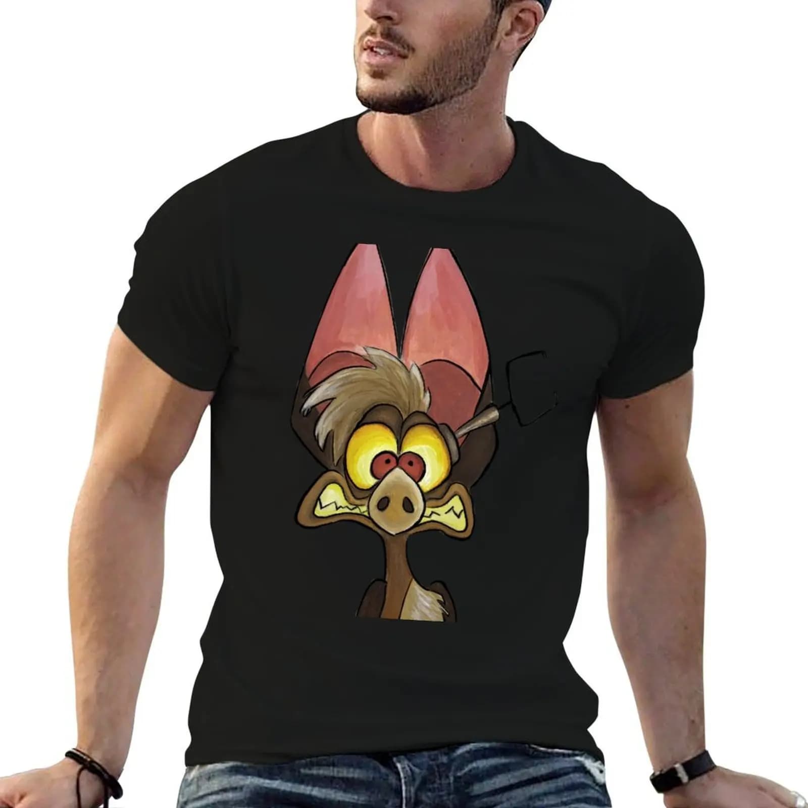 Batty Koda from FernGully watercolor and acrylic T-Shirt anime t shirts for a boy tee shirts for men