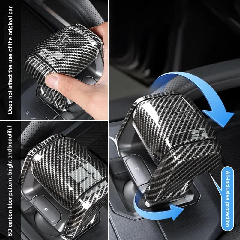 Car Gear Knob Decorative Cover Fit for Jetour Traveler T2 2025 Modified ABS Auto Gear Protection Cover Car Interior Accessories