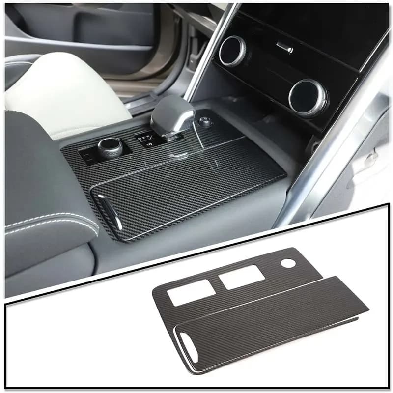 For Land Rover Discovery 5 2021-2025 Interior Details Central Control Gear Panel Decorative Frame Car Modification Accessories