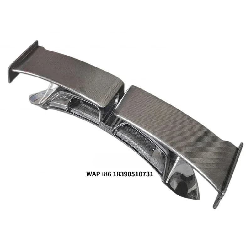 High Quality Tech Style Carbon Fiber Rear Spoiler Wing for 992 911 Carrera