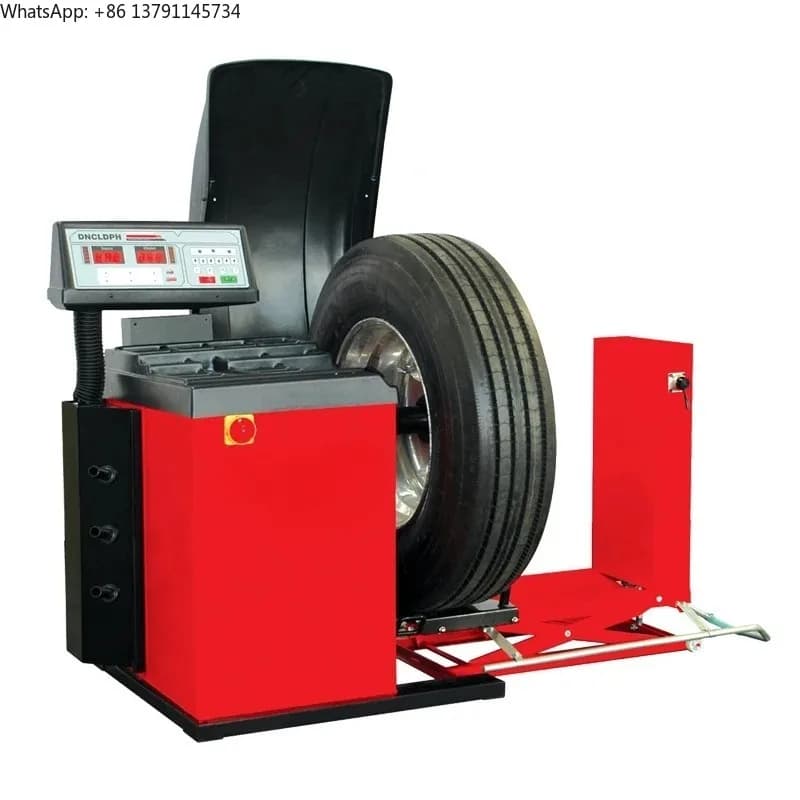 Truck Wheel Balancer Heavy Duty Tire Balancing Equipment Automatic Truck Tire Balancer Digital Wheel Balancer For Sale