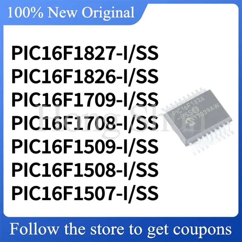 PIC16F1827 PIC16F1826 PIC16F1709 Phone Case PIC16F1708 PIC16F1509 PIC16F1508 PIC16F1507-I/SS