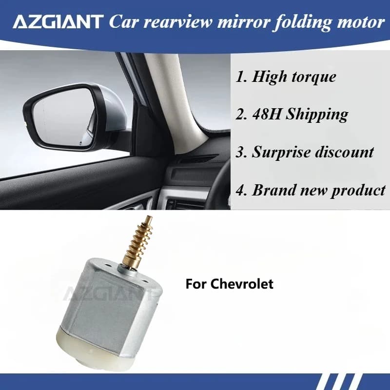For Chevrolet Silverado 1500 Classic/Silverado/Uplander Car Wing Mirror Folding Power Electric Motor 12V Repair High Quality