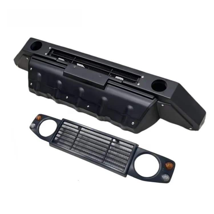 For Suzuki Jimny JB74 And 64 Upgraded DAMD-style The Front Bumper Body Kit Features A Mesh Grille