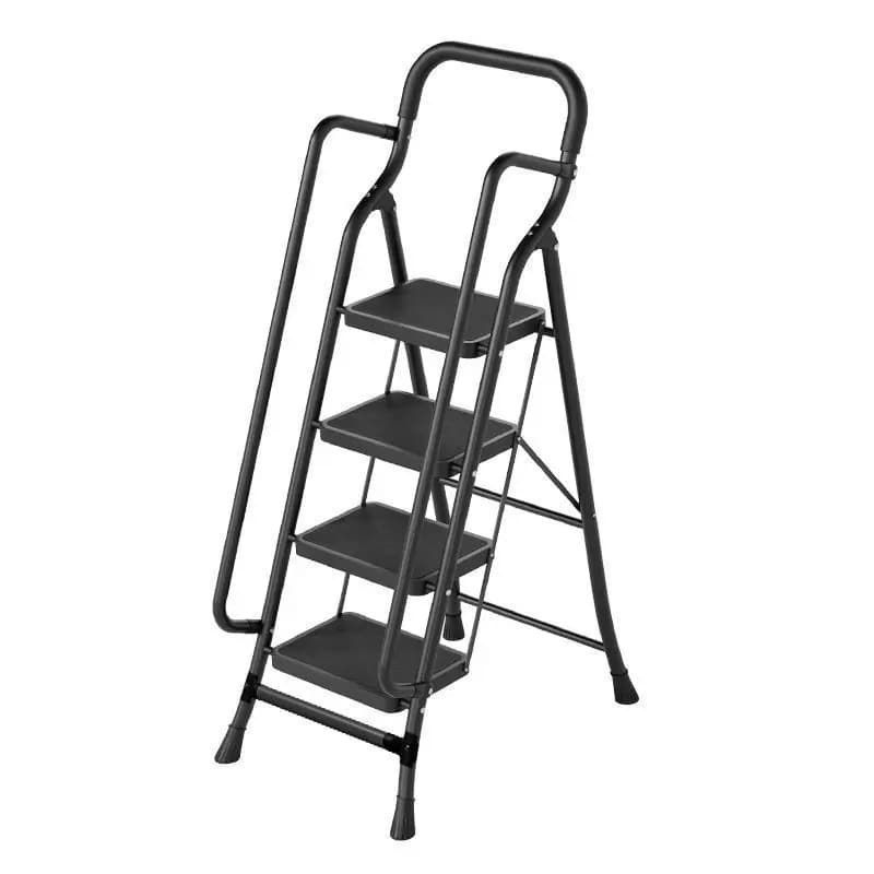 Ladder Household folding Thickened indoor multi-purpose staircase Four or five steps to climb the stairs Handrail folding ladder