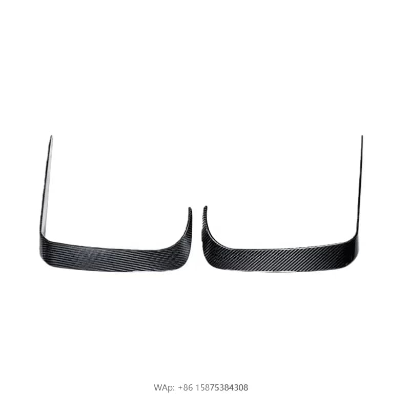 PK Style Dry Carbon Fiber Front Bumper Splitter Front Bumper Canard Wing Front Bumper Upper Trim for Lotus Eletre