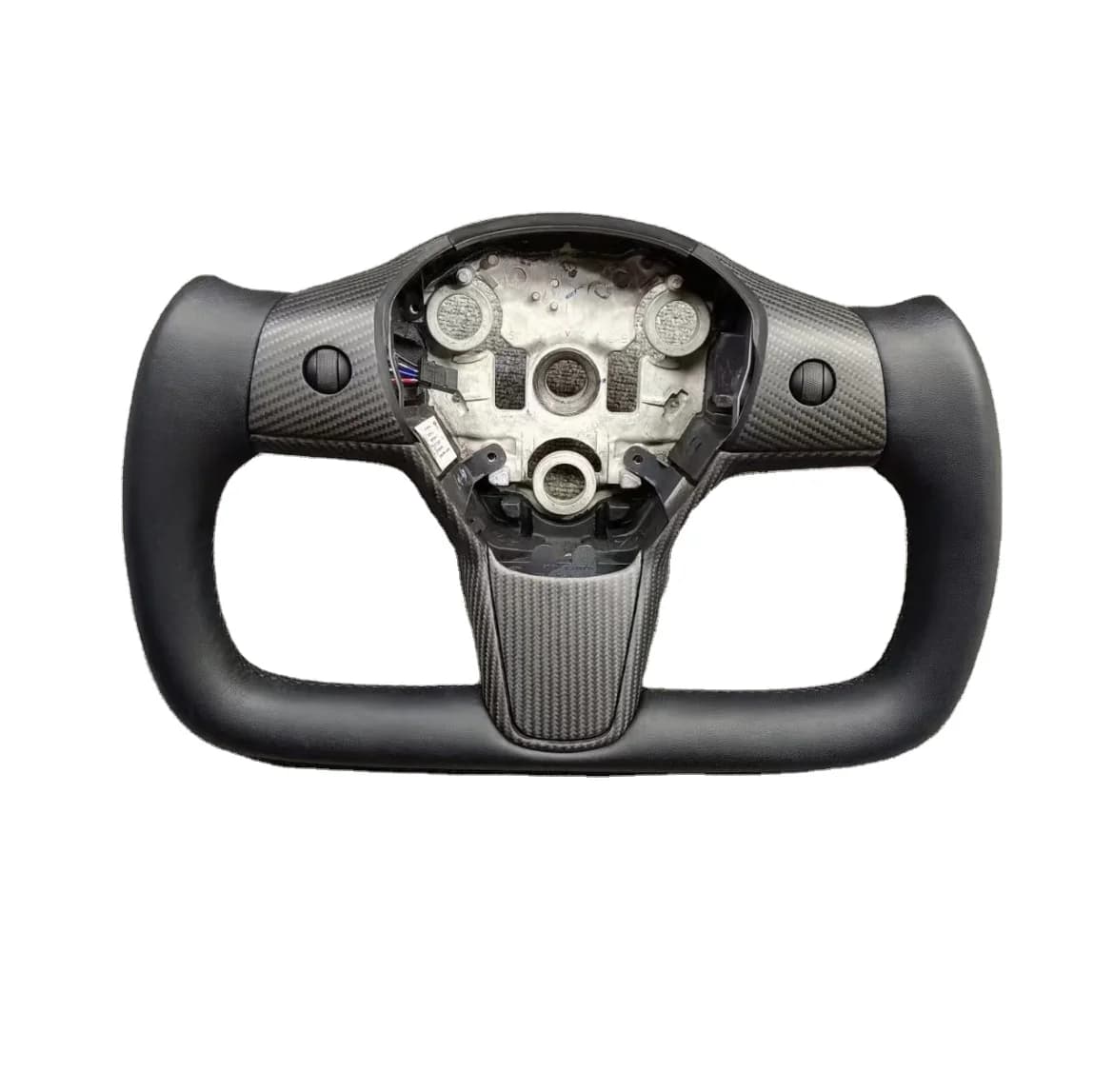 Model 3 & Y Yoke Steering Wheel Carbon Fiber with or without Heated MRD