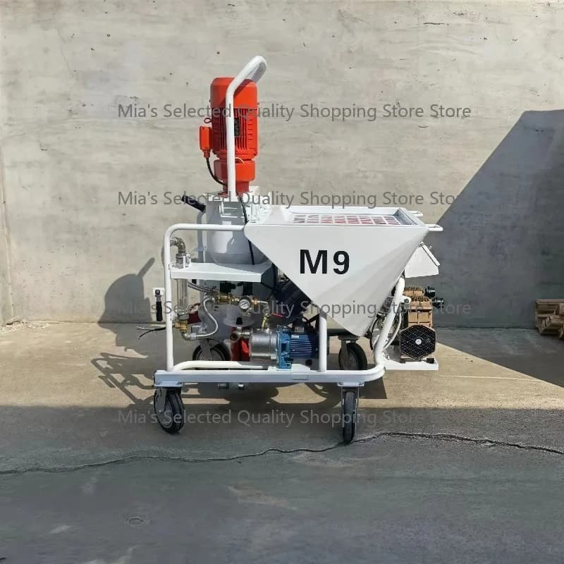 M9 Wall Putty Gypsum Spraying Machine, Mortar Cement Plastering Machine
