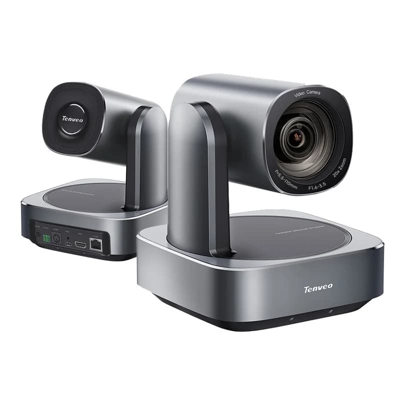 Wall Mounted AI Auto-framing & Auto Tracking 20x NDI PTZ Conference Camera