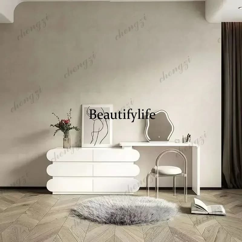 dressing table for makeup chester drawers bedroom woman station vanitys comfortable for bedrooms Standing jewelry box mirror